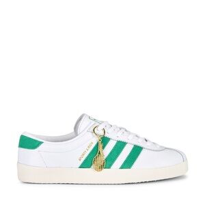 Brand new X Sporty & Rich Blanc Adidas Women's White and Green Striped Sneakers